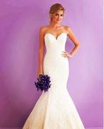 Mermaid bruidsjurk maat 38/40, Ophalen of Verzenden, Nieuw, Wit, Trouwjurk