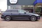 Audi A6 Avant 1.8 TFSI ultra Advance Sport | Automaat | Airc, Auto's, Audi, Euro 6, Blauw, Leder en Stof, Grijs