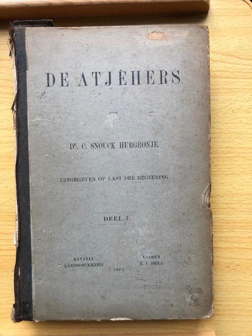C. Snouck Hurgronje, De Atjehers, dl. I+II, Boeken, Overige Boeken, Gelezen, Ophalen of Verzenden
