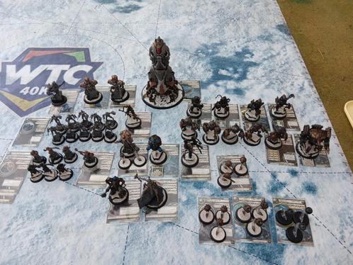 warmachine convergence of cyriss leger+kaartjes, Hobby en Vrije tijd, Wargaming, Gebruikt, Overige soorten, Figuurtje(s), Met verf