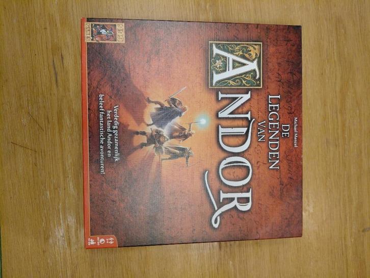 De legende van andor, het bordspel, Hobby en Vrije tijd, Gezelschapsspellen | Bordspellen, Zo goed als nieuw, Drie of vier spelers
