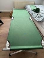 Compact opklapbaar veldbed / logeerbed – groen (2 stuks), Ophalen, Gebruikt, Overige