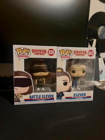Stranger things funko pop collectie beschikbaar voor biedingen