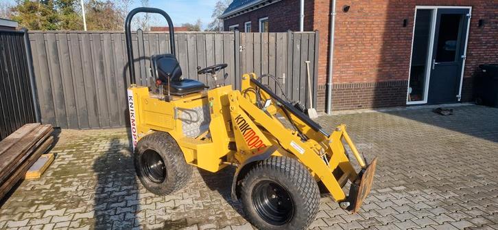 Knikmops 130 met kenteken, Zakelijke goederen, Machines en Bouw | Kranen en Graafmachines, Wiellader of Shovel, Ophalen of Verzenden