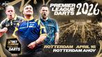 Premier League Darts 2026 in Rotterdam! 16 april 2026, Tickets en Kaartjes, Twee personen