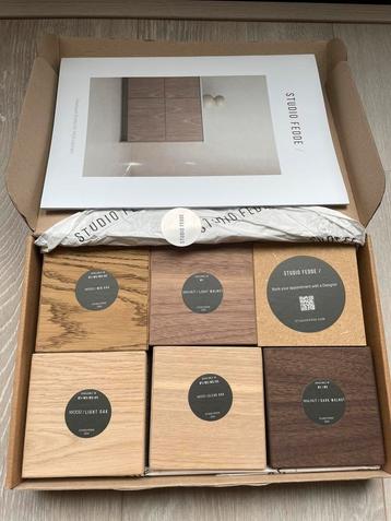 Studio Fedde Sample Wood Box NIEUW beschikbaar voor biedingen
