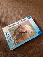 Puzzel paarden 150 stukjes 7+, Ophalen of Verzenden, Meer dan 50 stukjes, Zo goed als nieuw, 6 jaar of ouder