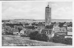 West Terschelling Panorama met de Brandaris., Verzamelen, Ophalen of Verzenden, 1940 tot 1960, Ongelopen, Waddeneilanden