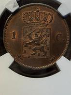 Cent Willem I 1832 in erg mooie kwaliteit, Verzenden, Koning Willem I, 1 cent, Losse munt