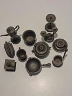 Tinnen miniatuurtjes, Antiek en Kunst, Antiek | Tin, Ophalen of Verzenden