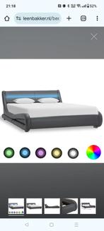 tiener bed NIEUW in verpakking met led verlichting, Ophalen, Eenpersoons, Wit, Nieuw