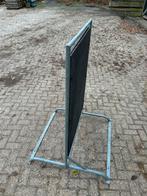 Zwaar reclamebord, Ophalen, Gebruikt