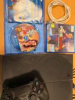 PlayStation 4 met games en controller, Spelcomputers en Games, Ophalen of Verzenden, Met 1 controller, Original, 500 GB