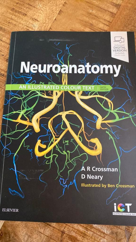 Neuroanatomy AR Crossman, D Neary, Boeken, Wetenschap, Zo goed als nieuw, Overige wetenschappen, Ophalen of Verzenden