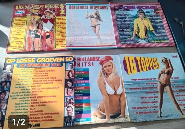 Carnaval Hits Vinyl Set - 8 Stuks, Cd's en Dvd's, Vinyl | Pop, Gebruikt, 1980 tot 2000, 12 inch, Ophalen of Verzenden
