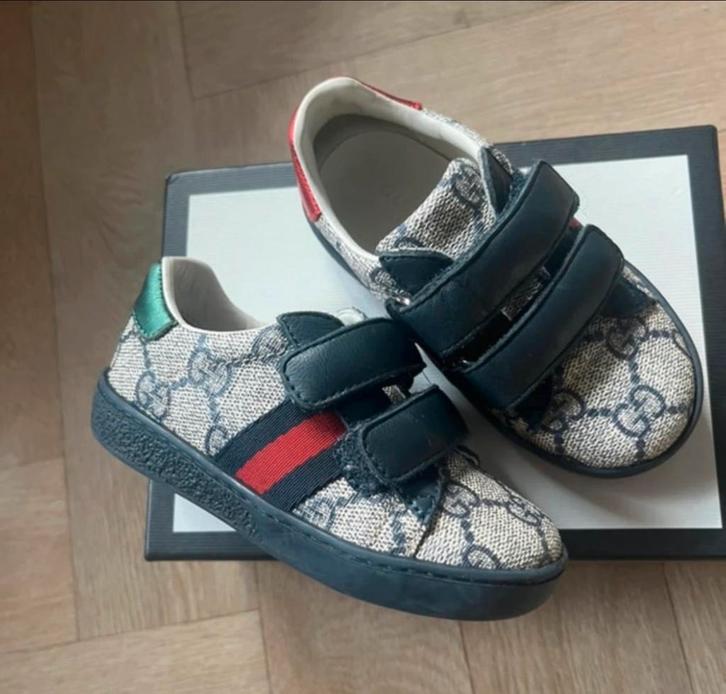 Gucci Sneakers Maat 22, Kinderen en Baby's, Babykleding | Schoentjes en Sokjes, Gebruikt, Jongetje of Meisje, Schoentjes, Ophalen of Verzenden