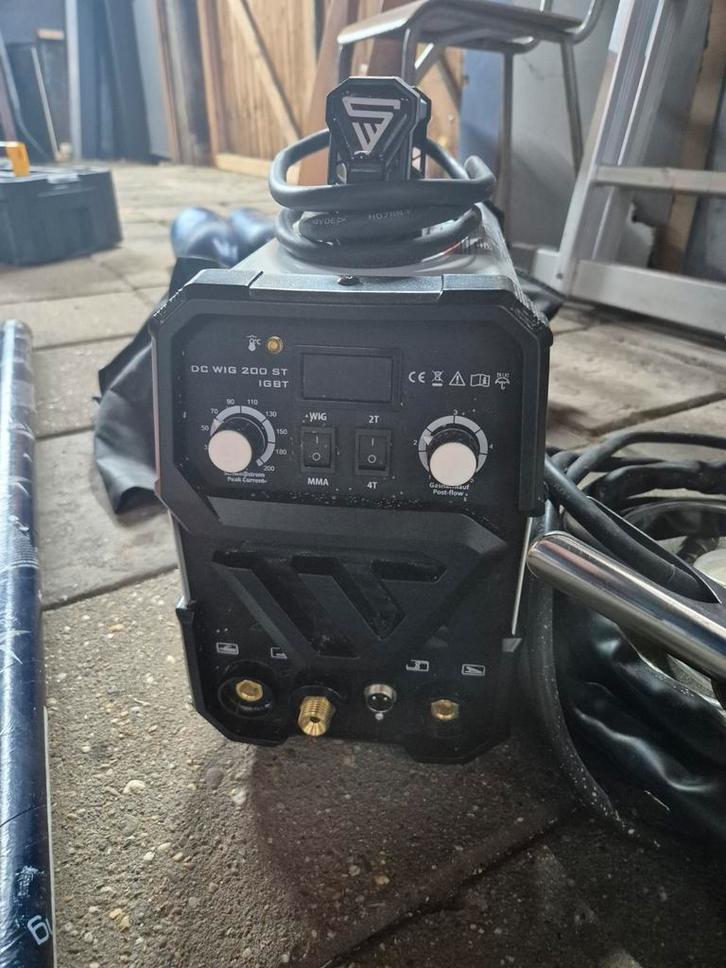 Tig lasapparaat Compleet set, Doe-het-zelf en Verbouw, Gereedschap | Lasapparaten, Tig, 150 tot 250 ampère, Ophalen