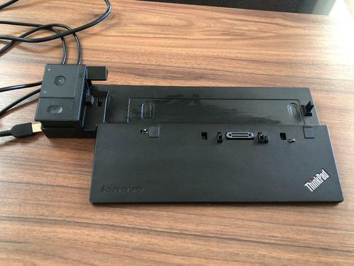 Lenovo ThinkPad Ultra Dock 40a2 incl voedings adapter, Computers en Software, Dockingstations, Gebruikt, Docking station, Laptop