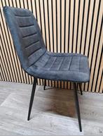 6 Velvet eetkamerstoelen - Nieuw, Huis en Inrichting, Stoelen, LaVe Outlet, Zwart, Nieuw, Ophalen of Verzenden