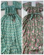 JOYA’S VIDA twee kanten maxi jurk in mintgroen en roze M/L, Kleding | Dames, Jurken, Verzenden, Maat 42/44 (L), Zo goed als nieuw