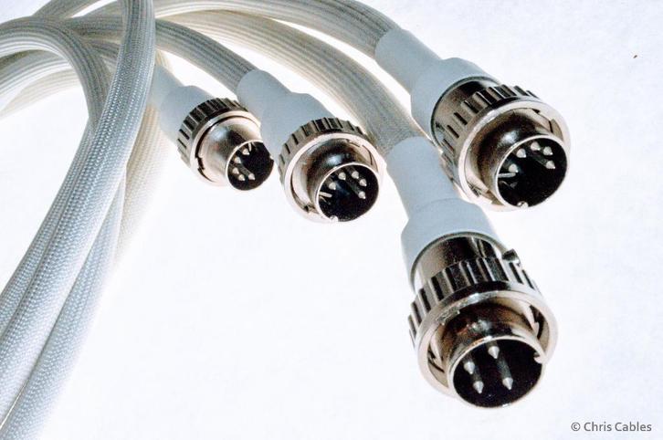 'NAIC’ DIN interlink voor Naim, Chord, Quad van Chris Cables, Audio, Tv en Foto, Audiokabels en Televisiekabels, Nieuw, Interlink-kabel