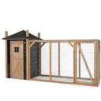 Voldux Houten Kippenhok Hooiberg Mees XL