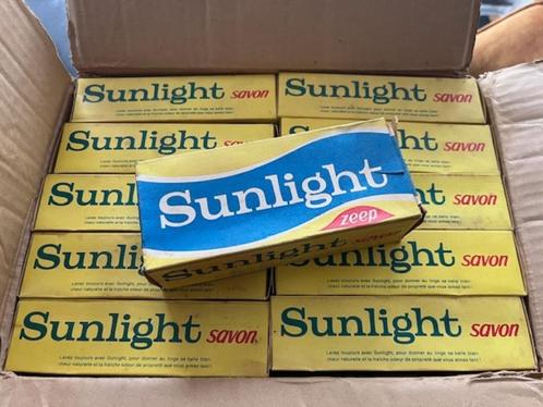 Sunlight zeep - 34 doosjes in originele overdoos - zie foto', Verzamelen, Retro, Persoonlijke verzorging, Ophalen of Verzenden