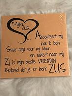 Zussen nieuw!!!!, Huis en Inrichting, Woonaccessoires | Tekstborden en Spreuken, Ophalen of Verzenden, Nieuw