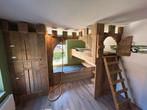 Houten kinderbed in combinatie met een speelfunctie, Ophalen, 85 tot 100 cm, Gebruikt, Hoogslaper of Stapelbed