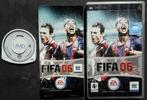 PSP - FIFA 06 - PlayStation Portable Voetbal Spel 2006, Spelcomputers en Games, Games | Sony PlayStation Portable, 1 speler, Ophalen of Verzenden