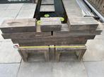 Verschillende lengtes bielzen 20cm x 10 cm (HxB), Tuin en Terras, Bielzen en Borders, Ophalen, Gebruikt, Biels, Minder dan 25 cm