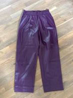 Fake leather pantalon CKS, Kleding | Dames, Zwart, Ophalen of Verzenden, Zo goed als nieuw, Maat 36 (S)