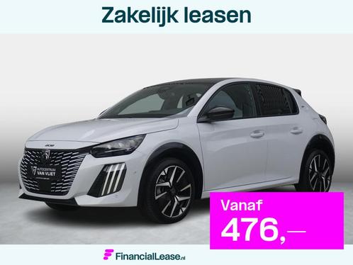 Peugeot 208 1.2 Hybrid 110 e-DCS6 GT Alcantara interieur, Auto's, Peugeot, Bedrijf, Lease, Financial lease, ABS, Achteruitrijcamera
