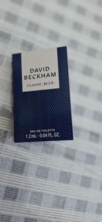 proefje David Beckham Classic Blue, Verzenden, Nieuw