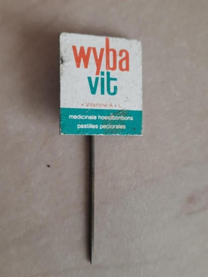 Speldjes Food - Snoepgoed Wyba t/m Wybert, Verzamelen, Speldjes, Pins en Buttons, Gebruikt, Speldje of Pin, Overige onderwerpen