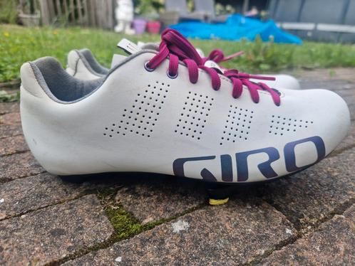 Giro Empire W maat 38 wit dames fietsschoenen, Fietsen en Brommers, Fietsaccessoires | Fietskleding, Zo goed als nieuw, Dames