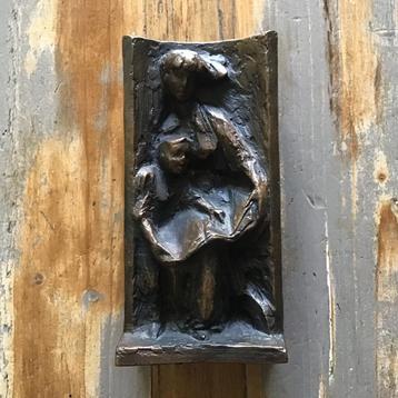 Bronzen sculptuur van kunstenaar Pier (Pierrot) van Leest beschikbaar voor biedingen