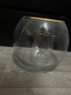 Riviera Maison glazen windlicht met goud, Ophalen of Verzenden, Zo goed als nieuw