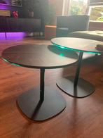 Montel Lizz Salontafel  Keramiek 2 voor de prijs van 1, Ophalen, Gebruikt, Rond, 75 cm of meer