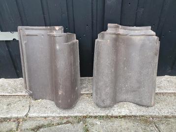Gebruikte kantdakpannen  6xR en 5xL beschikbaar voor biedingen