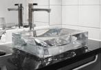 GLAZEN WASTAFEL NIEUW KOSTA BODA ZWEDEN, Huis en Inrichting, Badkamer | Badkamermeubels, Ophalen, Nieuw, 50 tot 100 cm, Minder dan 100 cm