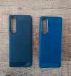2 hoesjes hoesje zwart blauw Sony Xperia 1 V NIEUW, Ophalen of Verzenden, Nieuw