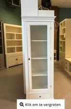 Vitrine kast 70x42x190H RAL9010, Met deur(en), Glas, Ophalen of Verzenden, Zo goed als nieuw