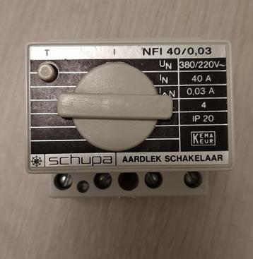 Aardlekschakelaar, Schupa, NFI 40/0,03 beschikbaar voor biedingen