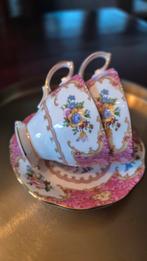 Puntgaaf Royal Albert; Lady Hamilton; stel, Antiek en Kunst, Antiek | Porselein, Ophalen