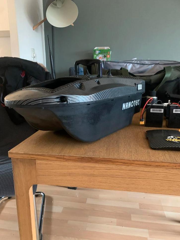 Nanotec pro voerboot met Vexilar dieptemeter, Watersport en Boten, Hengelsport | Karpervissen, Gebruikt, Overige typen, Ophalen