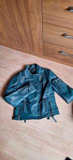 Leren jack van Gestuz maat 34 kleur groen izgst, Ophalen of Verzenden