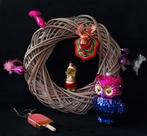 7 Diverse glazen kerstornamenten..., Ophalen of Verzenden