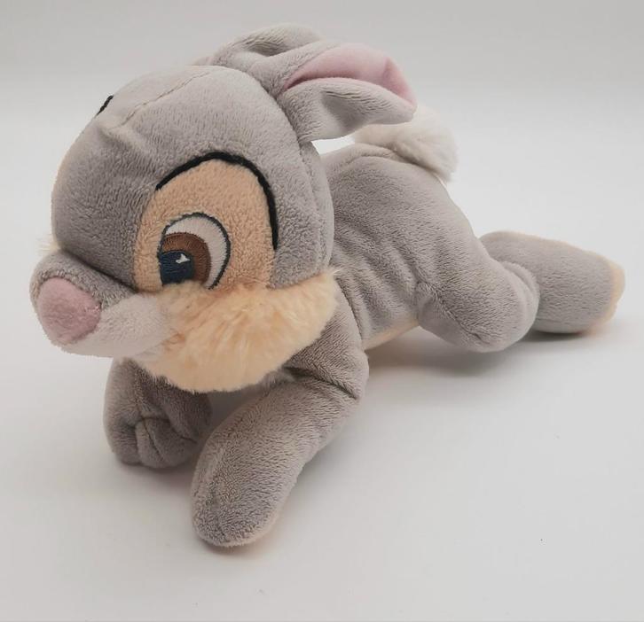 Stampertje (van Bambi) knuffel 22cm Disneyland Paris, Verzamelen, Disney, Zo goed als nieuw, Knuffel, Bambi of Dumbo, Ophalen of Verzenden