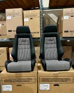 Recaro Classic LX Leder pepita zwart kuipstoel sportstoel, Auto diversen, Tuning en Styling, Ophalen of Verzenden